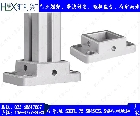 AL-S30FL-75.5X45X22鋁型材地腳